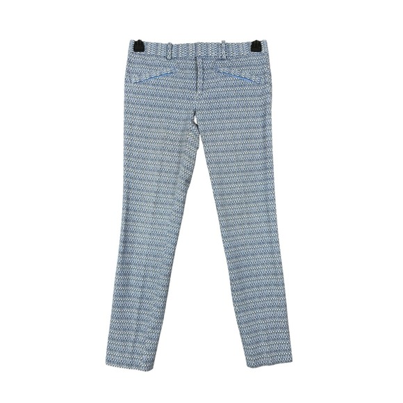 GAP Pants - Gap Women Blue Casual Pants Skinny 06 Regular Multicolor‎ Work Boho Slacks